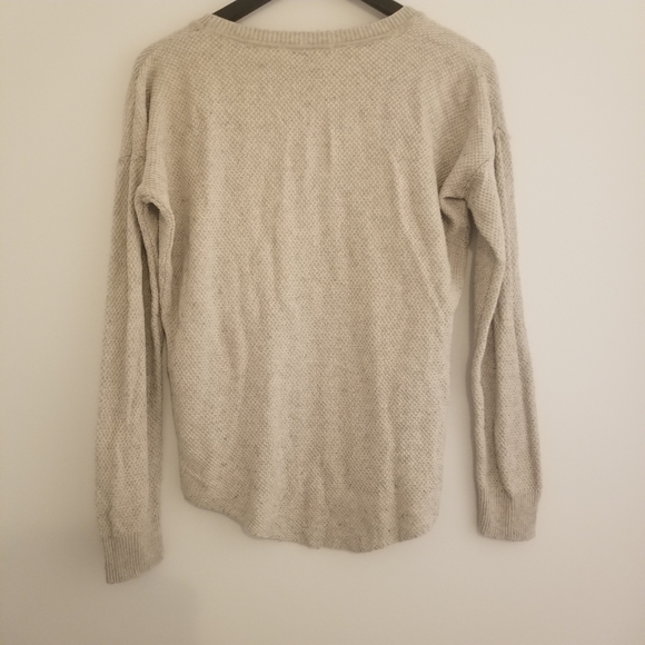 Wilfred women's light grey pullover v-neck lightweight sweater - Picture 9 of 10